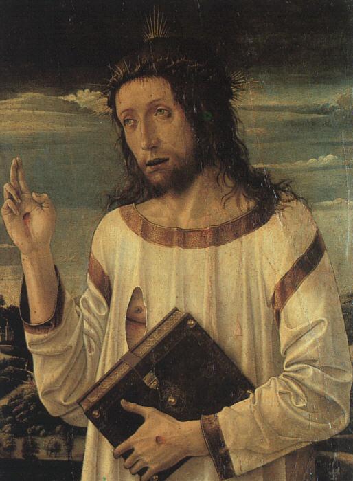 Giovanni Bellini Christ's Blessing Germany oil painting art